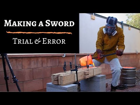 Casting a Bronze Sword│Trial & Error│PART 1