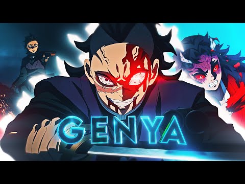 Genya Shinazugawa 😈 - Demon Slayer season 3「AMV/EDIT」4K