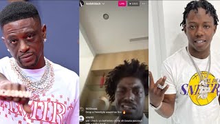 kodak Black Goes Instagram Live & Talks Bad About Lil Boosie,JackBoy & His BabyMother! #kodakblack