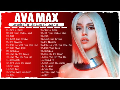 Ava Max New Playlist 2023 - Best Song Playlist Full Album 2023 ⚜️ I Bet You Know These Songs⚜️