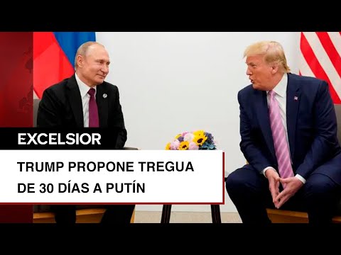 Trump pide a Putin salvar a miles de soldados ucranianos y proponer tregua de 30 días