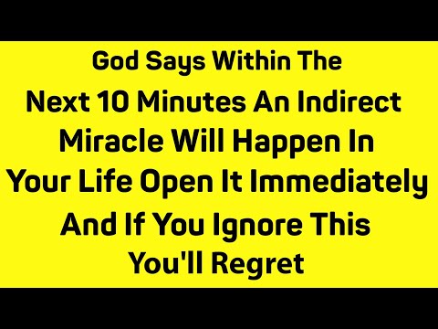 GOD SAYS 🌈 NEXT 10 MINUTES AN INDIRECT MIRACLE WILL HAPPEN PLEASE DO NOT IGNORE..!!