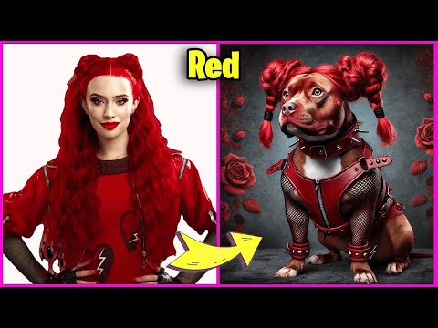 DESCENDANTS THE RISE OF RED CHARACTERS AS PITBULL