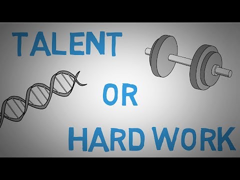 Does Talent Exist? Is Talent Just Hard Work? (animated)