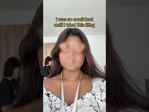 trying tiktok filters 🤣| face puzzle filter🤣| #shorts #youtubeshorts #viralshorts #funny #foryou