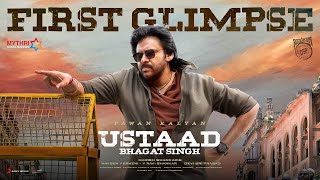 Ustaad Bhagat Singh First Glimpse | Pawan Kalyan | Sreeleela | Harish Shankar | Devi Sri Prasad