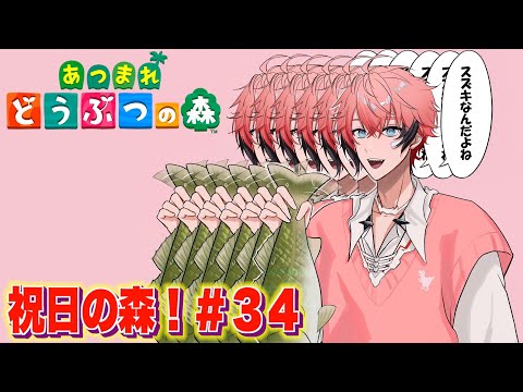 【あつまれどうぶつの森】祝日の島クリエイティブ！ ＃３４ 【にじさんじ / 赤城ウェン】