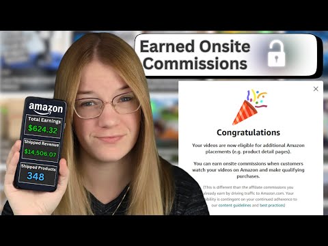 How To ACTUALLY Get Approved For Onsite Commission As A Amazon Influencer