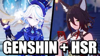 Continuing To Build Furina + Tingyun LIVE! (Genshin Impact & Honkai Star Rail)