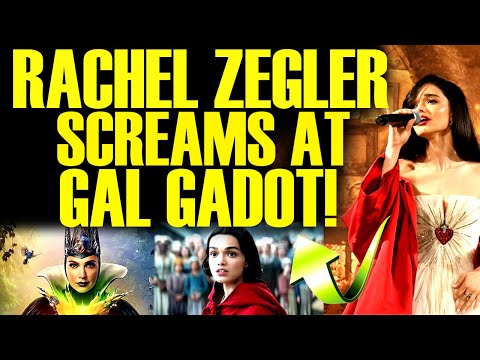 Rachel Zegler SHOUTS AT Gal Gadot! SNOW WHITE Bombshell News Is A Nightmare For Woke DISNEY!