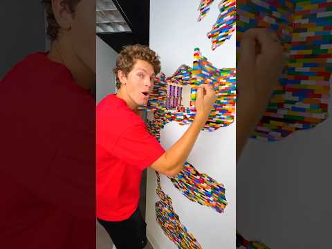 I Built 3 SECRET Rooms Using LEGO Bricks! #AD