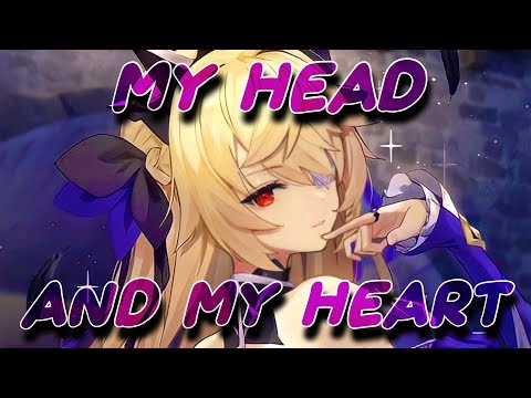 Nightcore - My Head And My Heart [Lyrics]