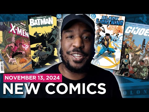 NEW COMIC BOOK DAY 11/13/24 | BLACK LIGHTNING #1, ABSOLUTE BATMAN #2, GI JOE #1, UNCANNY X-MEN #5