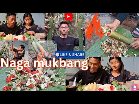 Pura Naga Style Cook | Pork Fats & Veg || Naga mukbang