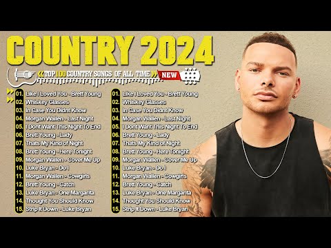 Country Music 2024 - Kane Brown, Morgan Wallen, Luke Bryan, Brett Young, Luke Combs, Chris Stapleton