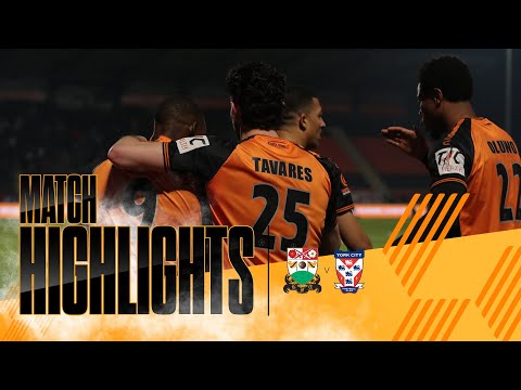 Match Highlights | Barnet FC 3-1 York City