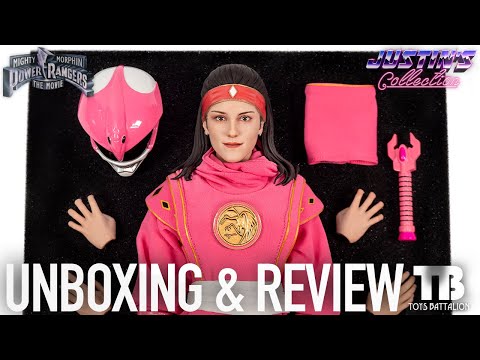 Mighty Morphin Power Rangers Movie Pink Ranger Ninjetti 1/6 Scale Figure Unboxing & Review