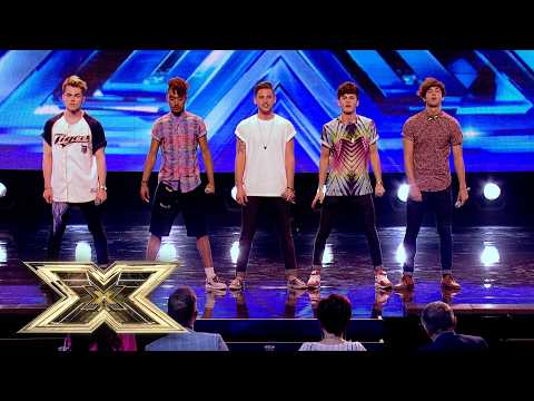 Boy Band Kingsland BRING IT with slick moves and vocals | The X Factor Auditions