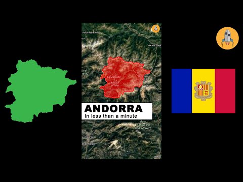 Andorra in Under a Minute #Shorts