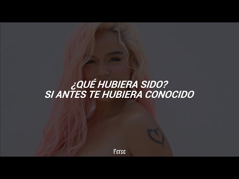 KAROL G - Si Antes Te Hubiera Conocido (Letra/Lyrics)