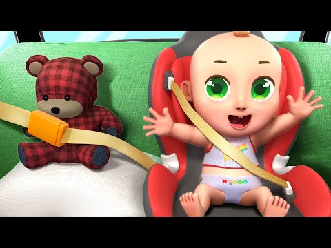 Buckle Up Baby | Seatbelt Safety Song | Taking Care of Baby | Rosoo Nursery Rhymes & Kids Songs