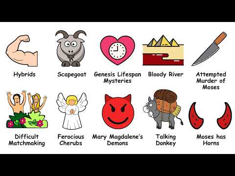 Every Bizarre Bible Story Explained in 9 Minutes | Part 1