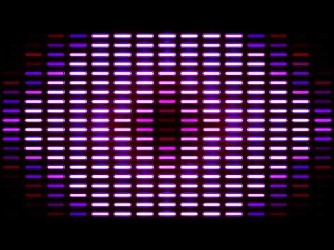 VJ Colorful Flashing Lights Stage Wall of Lights motion graphic Footage Background