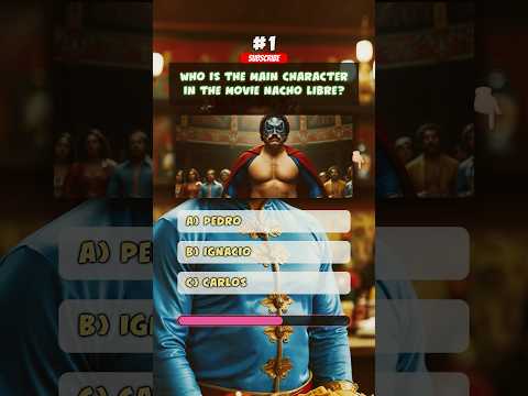 Quiz Time! Nacho Libre Movie Facts #quiz #game #facts #nacholibre