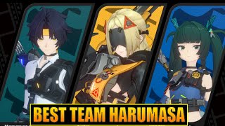 Best Premium Team Harumasa : Trigger - Qingyi Dream Team Gameplay | Zenless Zone Zero (ZZZ)