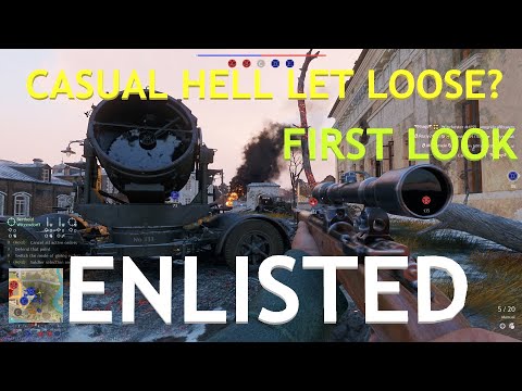 Diving in head first - Enlisted gameplay