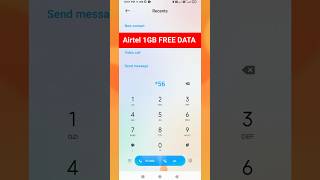 Airtel Free Data 2024 | 2GB Data Free || Airtel Free Data Code #shors #airtel #airtelfreedata