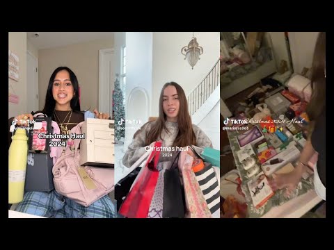 CHRISTMAS HAULS🎄✝️  - TikTok Compilation #4