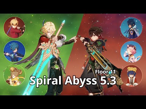 C6 Kaveh Burgeon & C4 Gaming Melt - Spiral Abyss 5.3 Floor 11 (9 Stars) | Genshin Impact