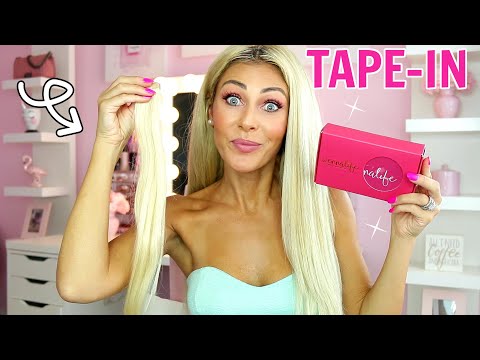 ALL ABOUT TAPE-IN HAIR EXTENSIONS | WENNALIFE HAIR UNBOXING!!!