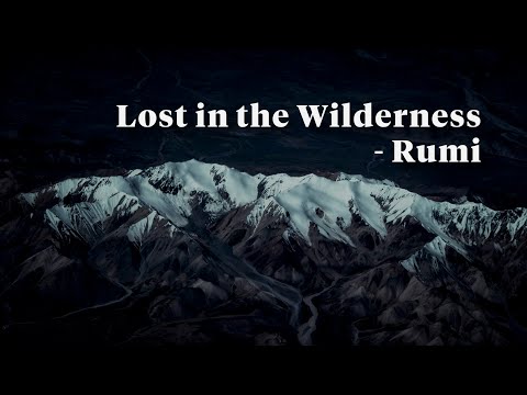 Lost in the wilderness - Rumi