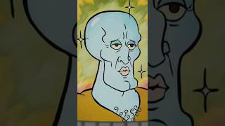 Handsome Squidward's Epic Transformation! #short #handsomesquidward #spongebob #funny #squidward