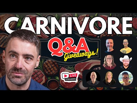 Thursday Night LIVE BIG- Carnivore QA! Kerry & Friends (GIVEAWAYS)