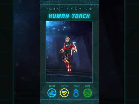 MARVEL Future Fight: Human Torch Agent Archives