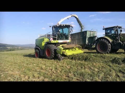 Senáže u Bělé u Jevíčka 2024 | 4x Claas, Deutz Fahr, Case IH