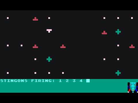 Atari 800 Game: StarTrak (1980 Programma International)