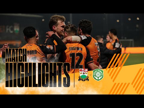 Match Highlights |  Barnet 5-0 Yeovil Town