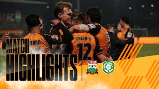 Match Highlights |  Barnet 5-0 Yeovil Town