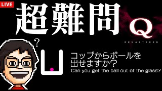 超難問な物理演算パズルに挑戦する！！｜Q REMASTERED