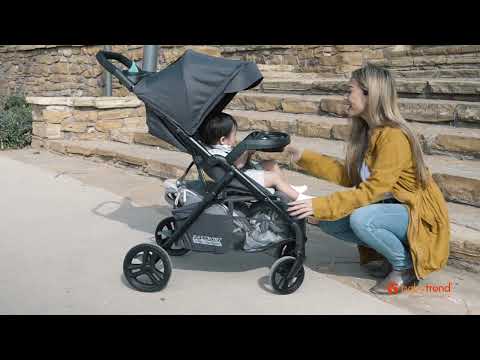 Baby Trend Passport Bassinet Stroller Travel System with EZ-Lift™ PLUS Infant Car Seat