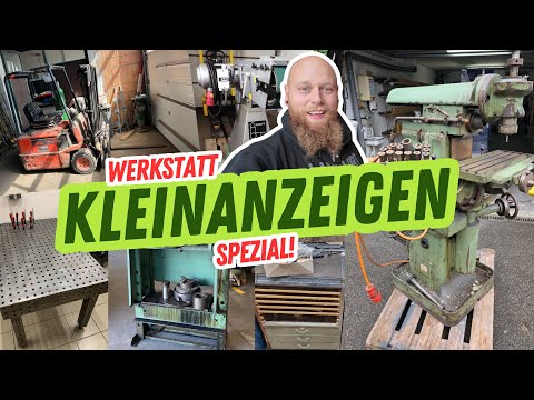 Wir suchen Werkstatteinrichtung - Kleinanzeigen Spezial