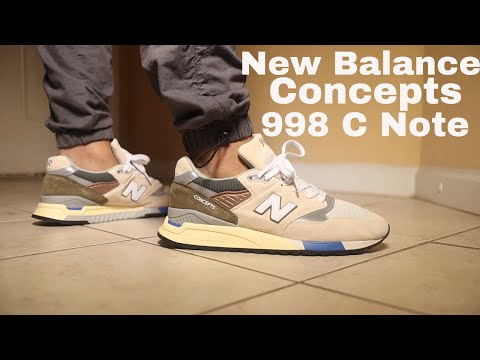 Concepts New Balance 998 C-Note Review