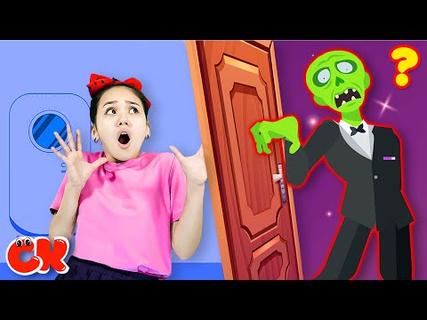 Knock Knock! Who Is At The Door? | Halloween Song & More | Chiki Chaka