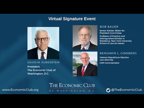 David Rubenstein Interviews Political Law Experts: Bob Bauer and Benjamin L. Ginsberg