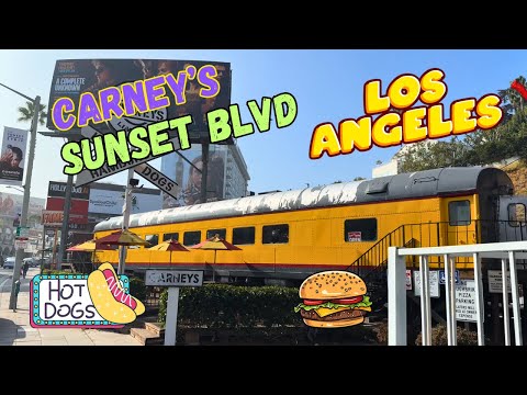 Carney’s Hot Dog Train | Sunset Blvd | Los Angeles