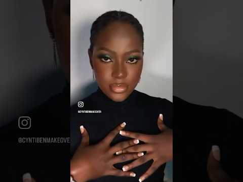 Black beauty #softglamlook #makeuptutorial #beautyinspiration #makeuptips #viralvideo #makeupartist